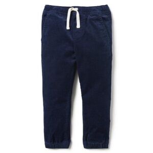 Janie and Jack Navy STRETCH CORDUROY JOGGER 6-12 month